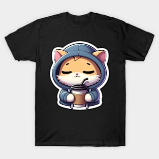 Coffee and Cat T-Shirt